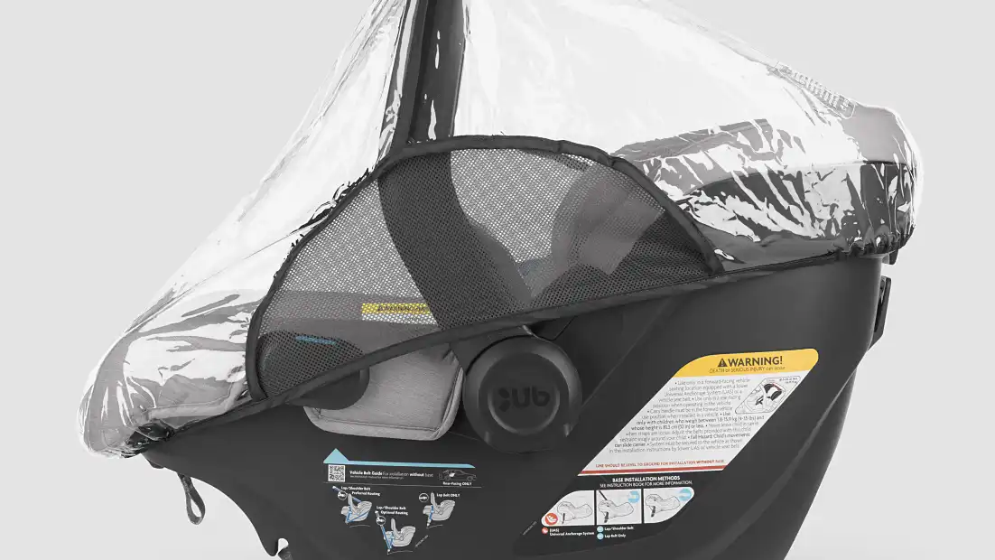 Rain Shield on car seat